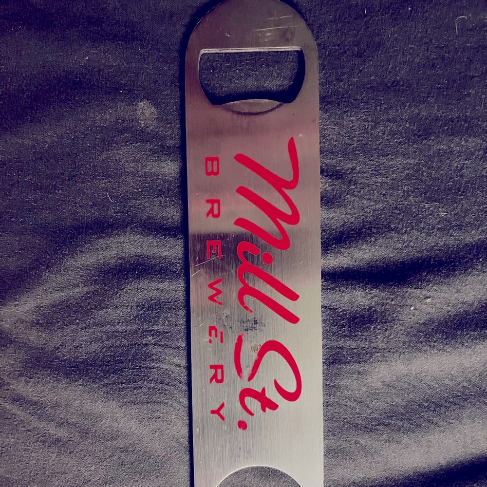 Heavy duty bottle opener